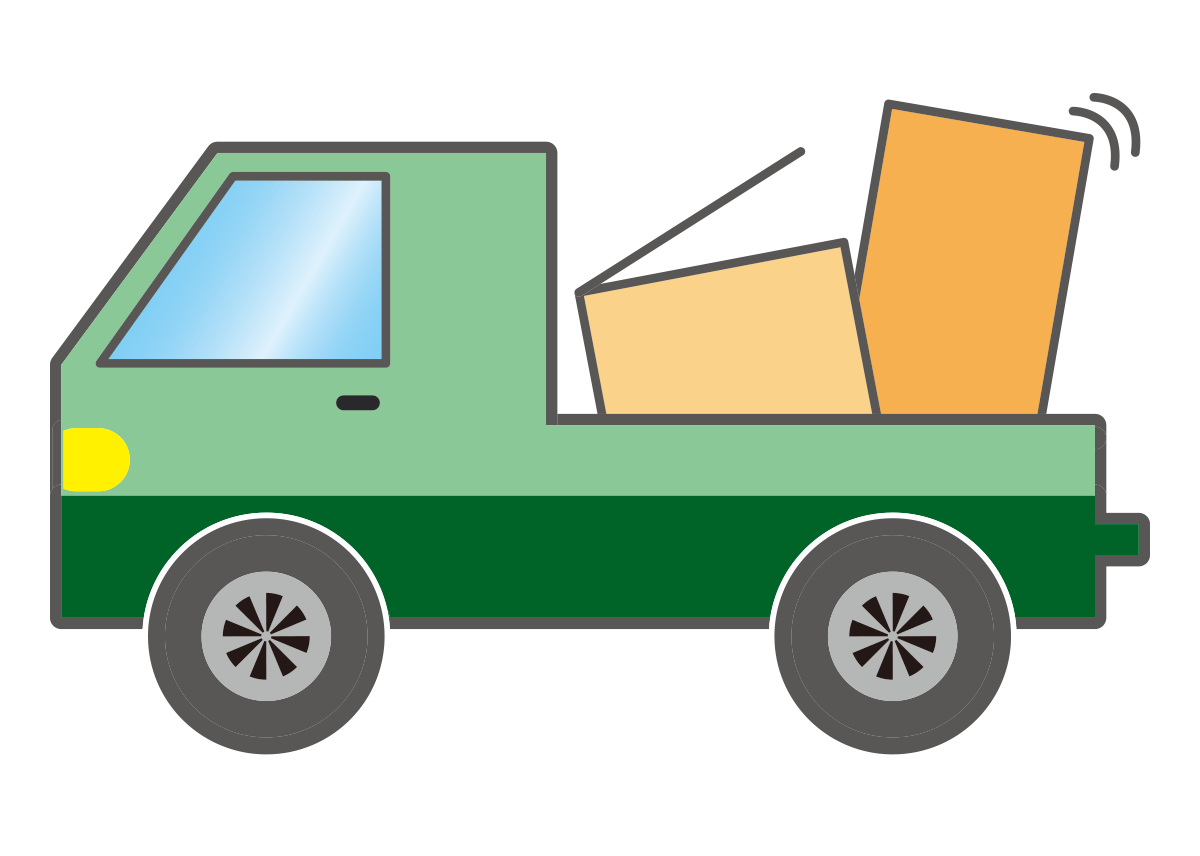 トラック積み放題料金プラン。軽トラックイメージ。